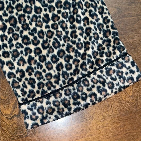 Simply Vera Leopard Print Pajama set, Women’s XL - Picture 6 of 8
